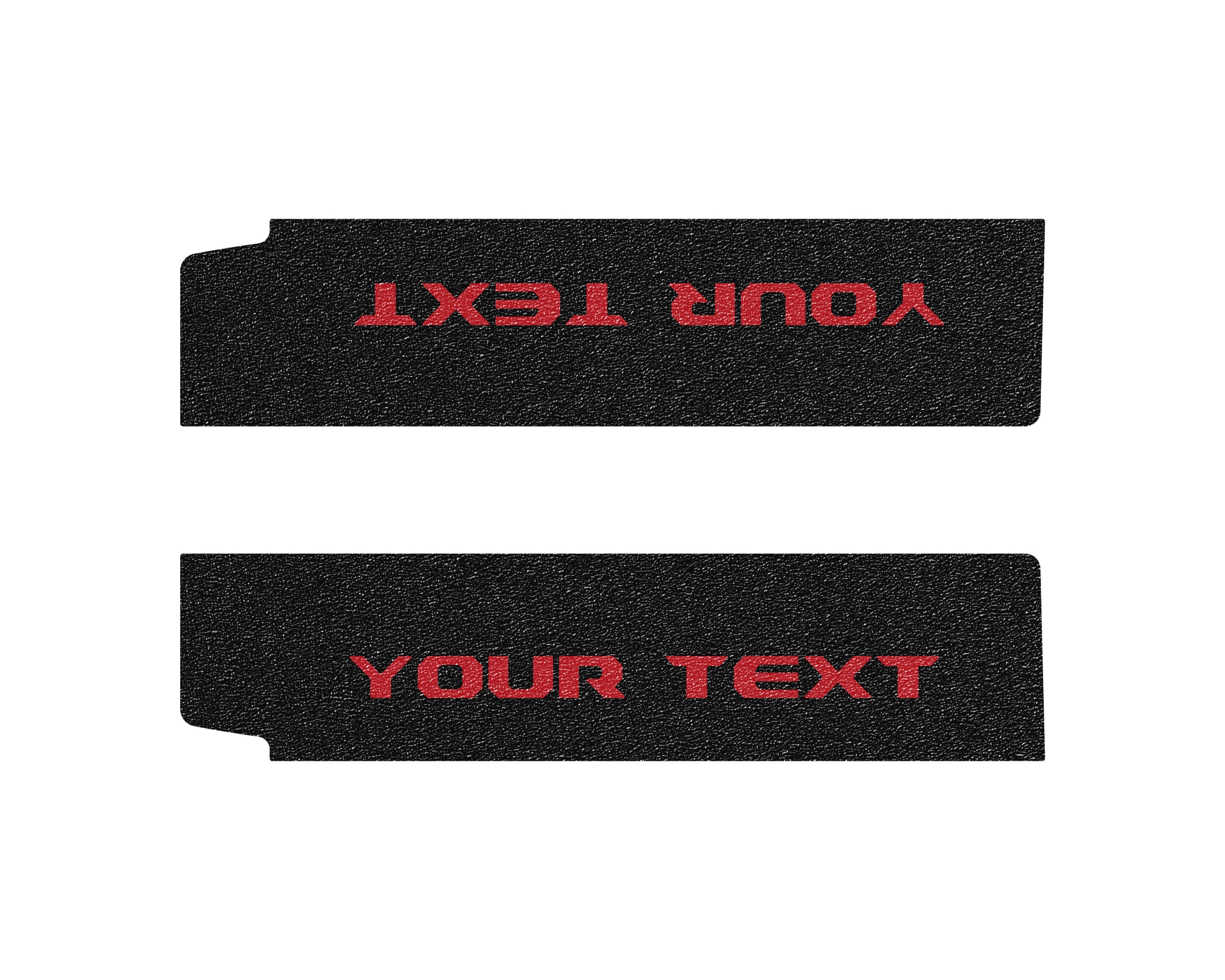 Textured Door Sill Overlays Fits 2019-2026 Jeep Wrangler