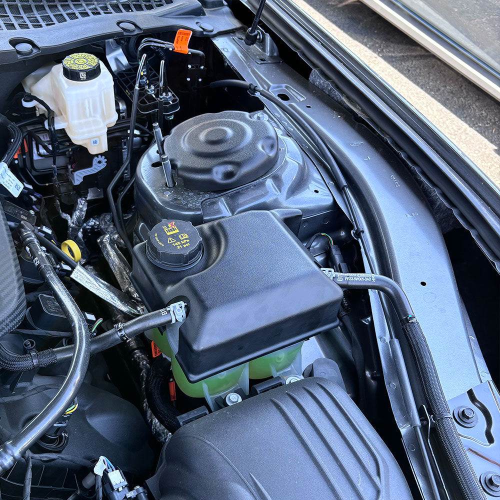 JLT Coolant Tank Cover, 2024+ Mustang view 3