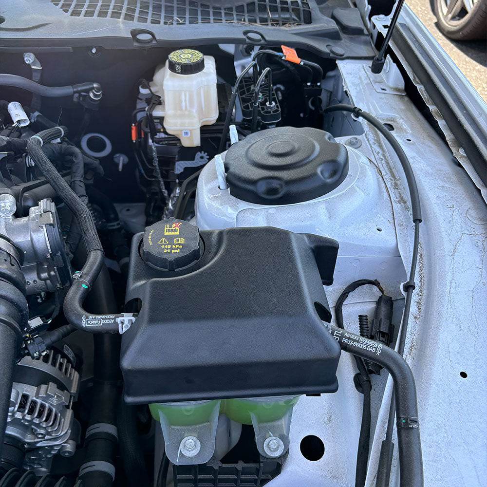 JLT Coolant Tank Cover, 2024+ Mustang view 4