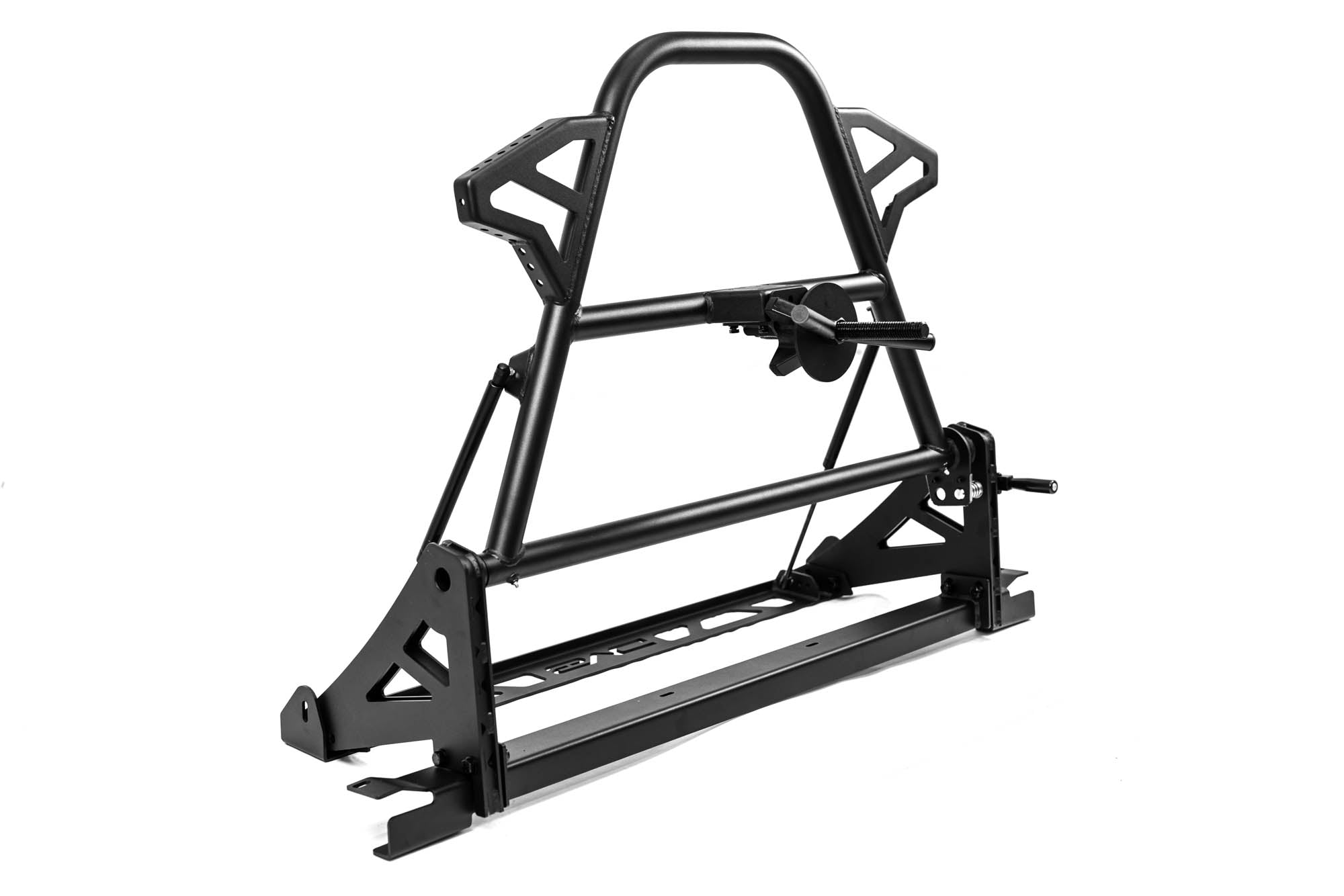 Jeep-Gladiator-JT-Adjustable-In-Bed-Spare-Tire-Carrier-4 - NVMOS
