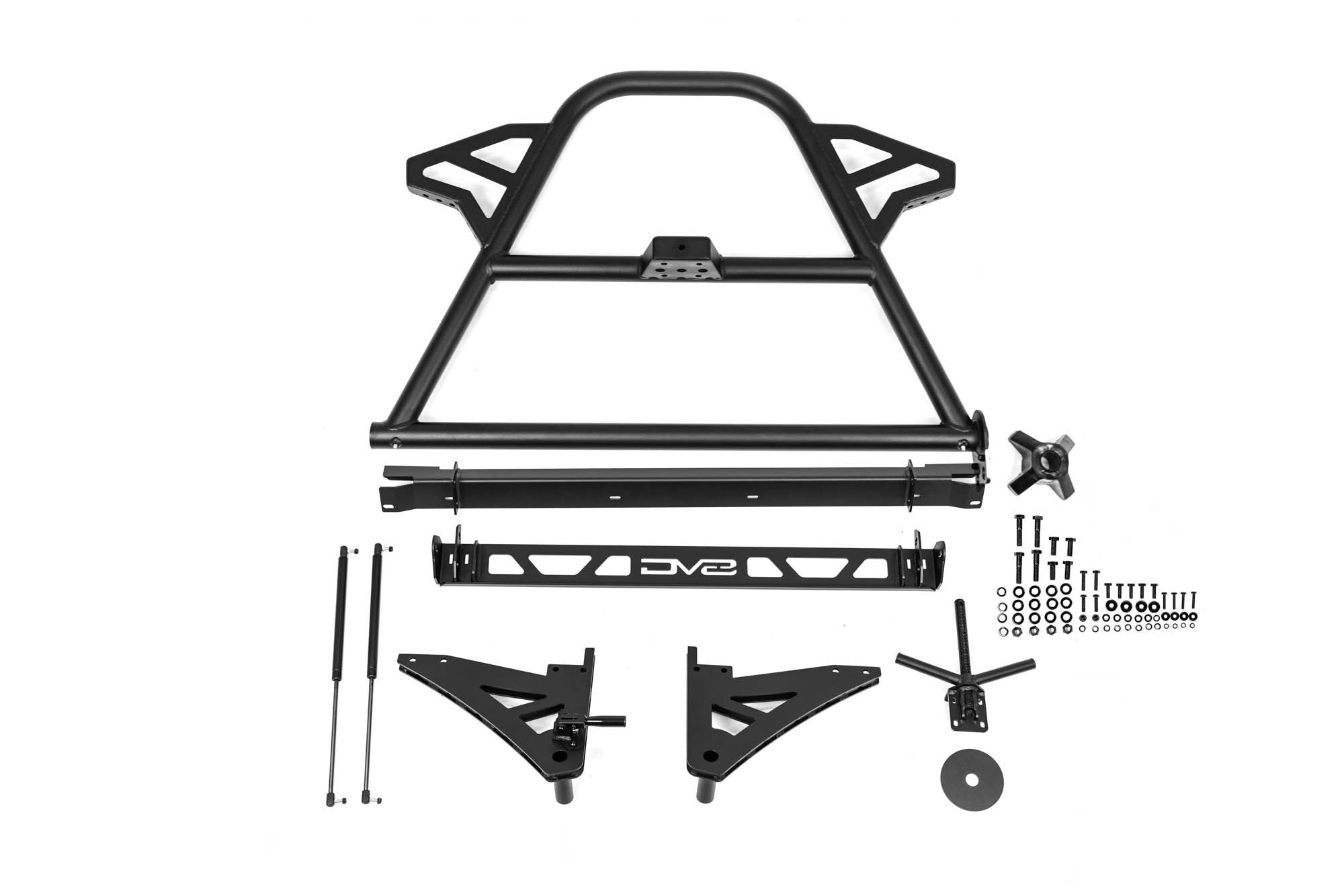 Jeep-Gladiator-JT-Adjustable-In-Bed-Spare-Tire-Carrier-5 - NVMOS