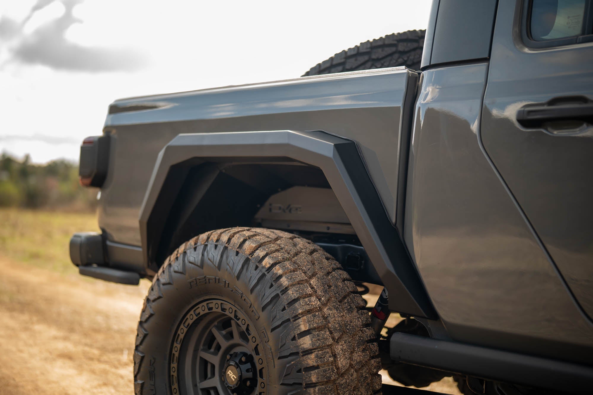 Jeep-Gladiator-JT-Armor-Fender-Flares-Trail-Pic-2 - NVMOS