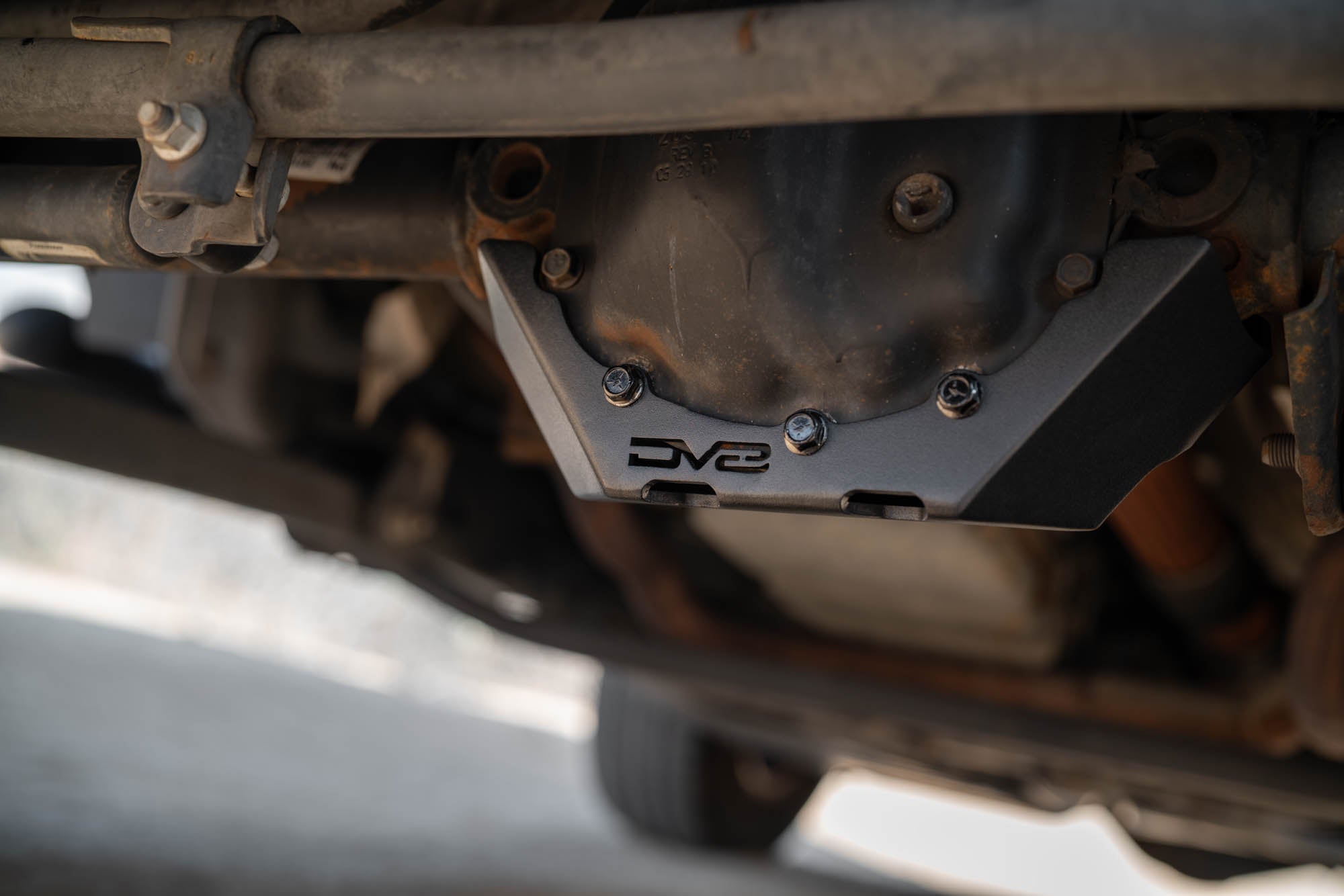 Jeep-Wrangler-JK-Dana-30-Front-Diff-Skid-Plate-Installed-1 - NVMOS