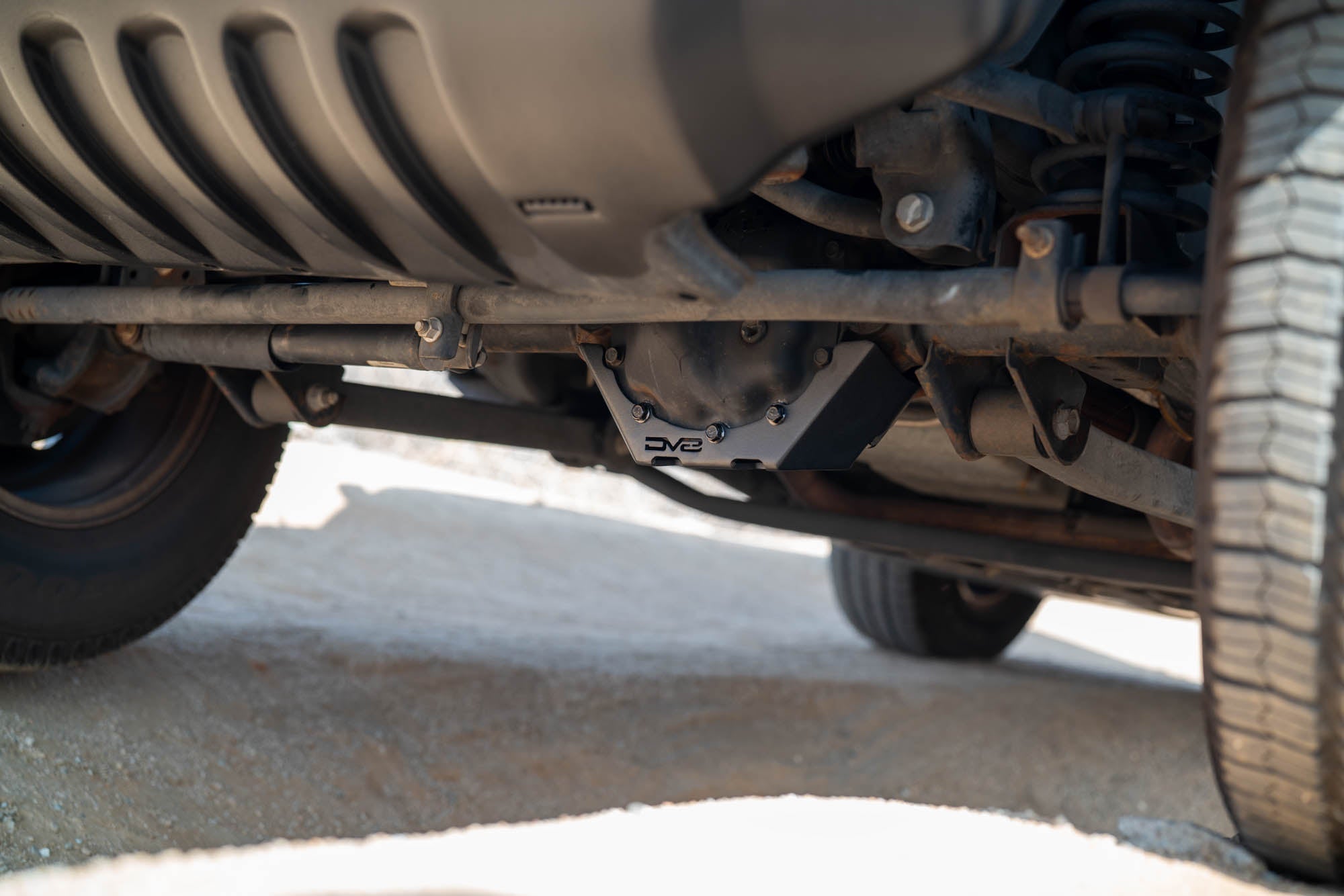 Jeep-Wrangler-JK-Dana-30-Front-Diff-Skid-Plate-Installed-3 - NVMOS