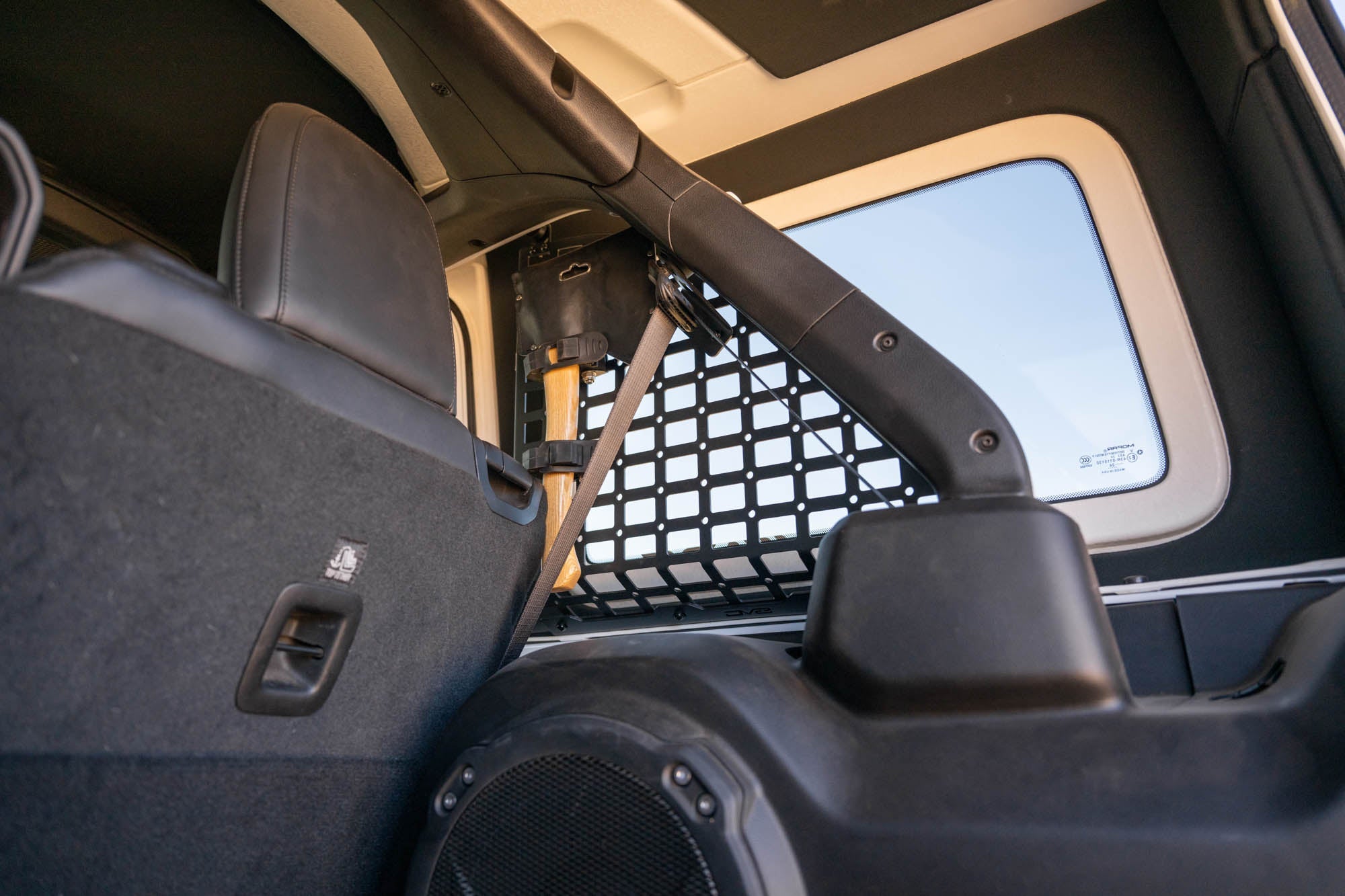 Jeep-Wrangler-JL-4-Door-Rear-Window-Pocketed-Molle-Panels-Installed-9 - NVMOS
