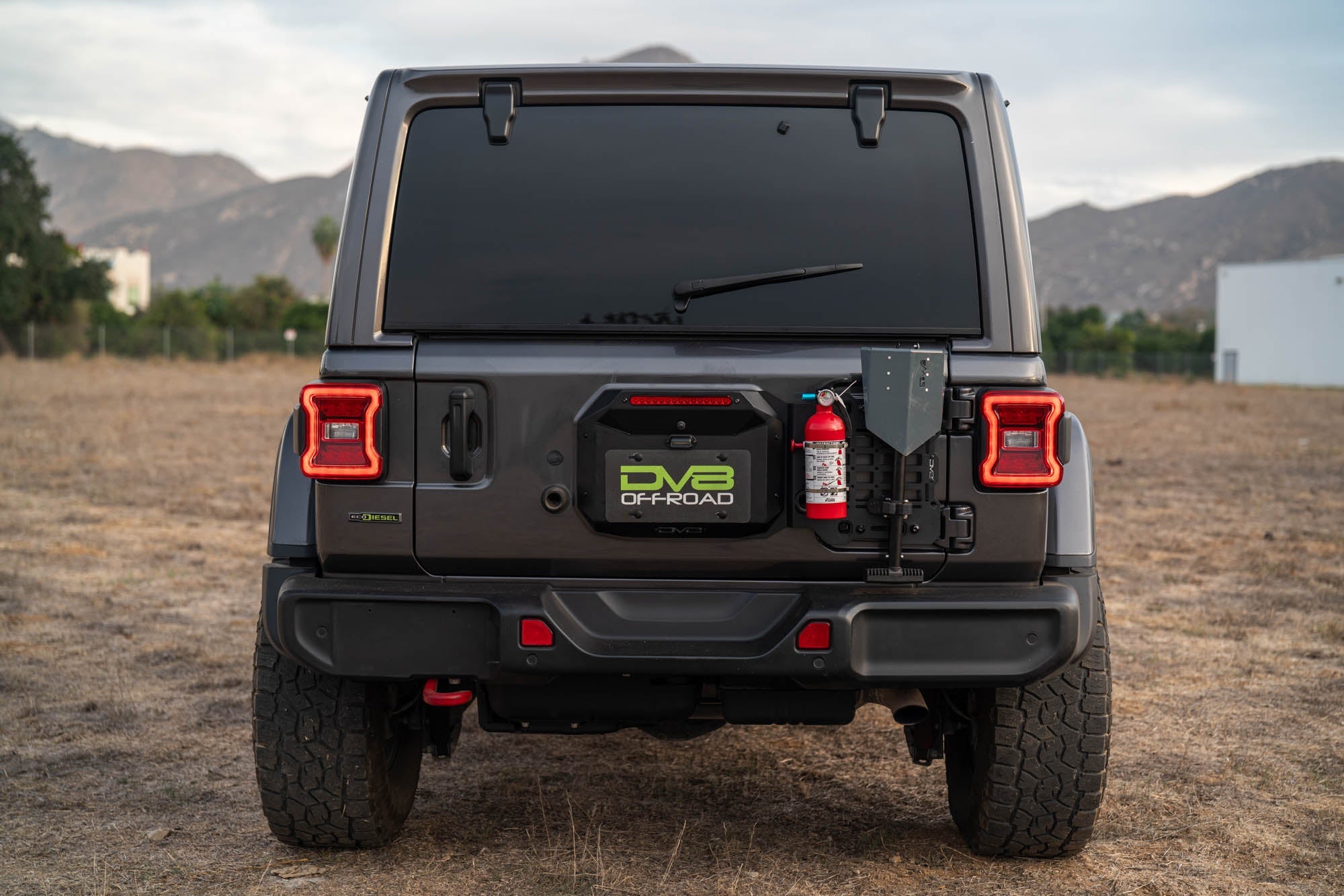 Jeep-Wrangler-JL-Tailgate-Reinforcement-Molle-Panel-Installed-2 - NVMOS