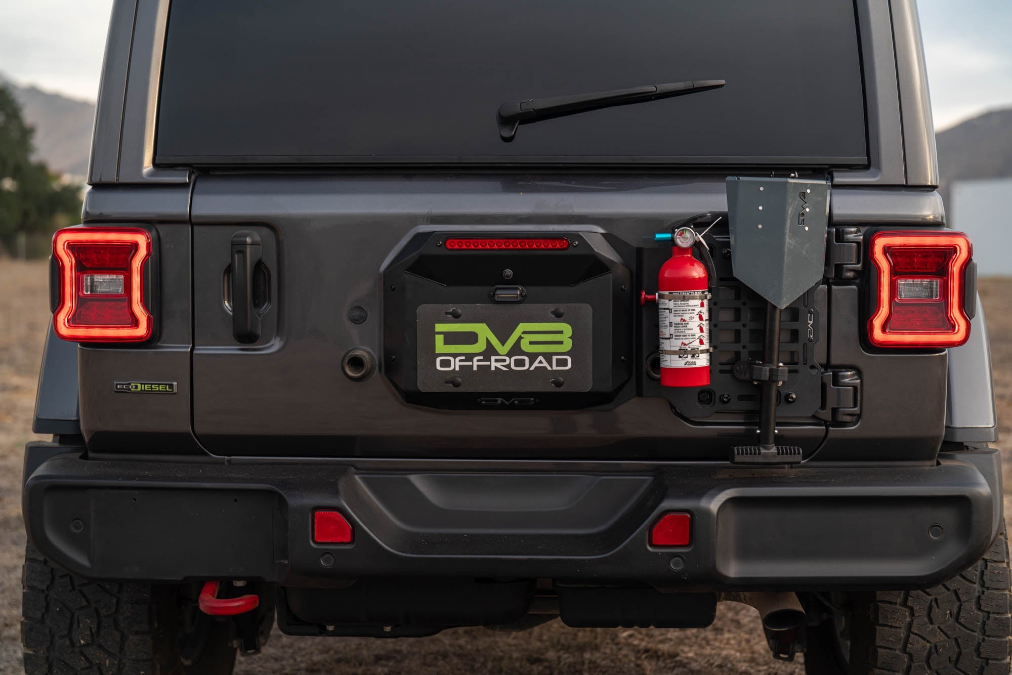 Jeep-Wrangler-JL-Tailgate-Reinforcement-Molle-Panel-Installed-3 - NVMOS