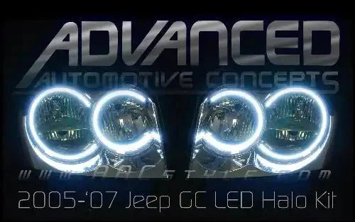 ORACLE Lighting 2005-2010 Jeep Grand Cherokee LED Headlight Halo Kit