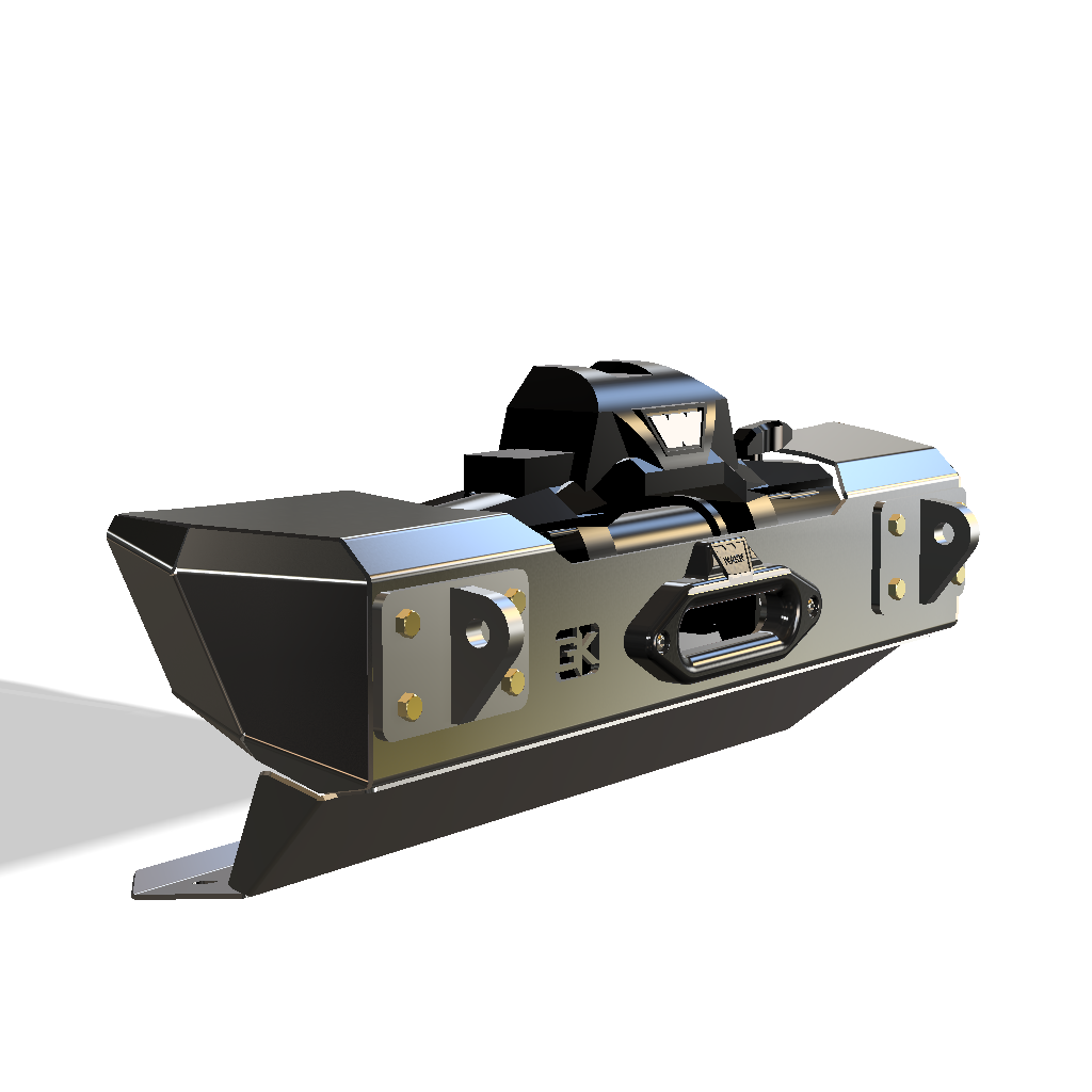 Gatekeeper Jeep JL/JT Gauntlet Front Bumper w/Winch Plate 2018+