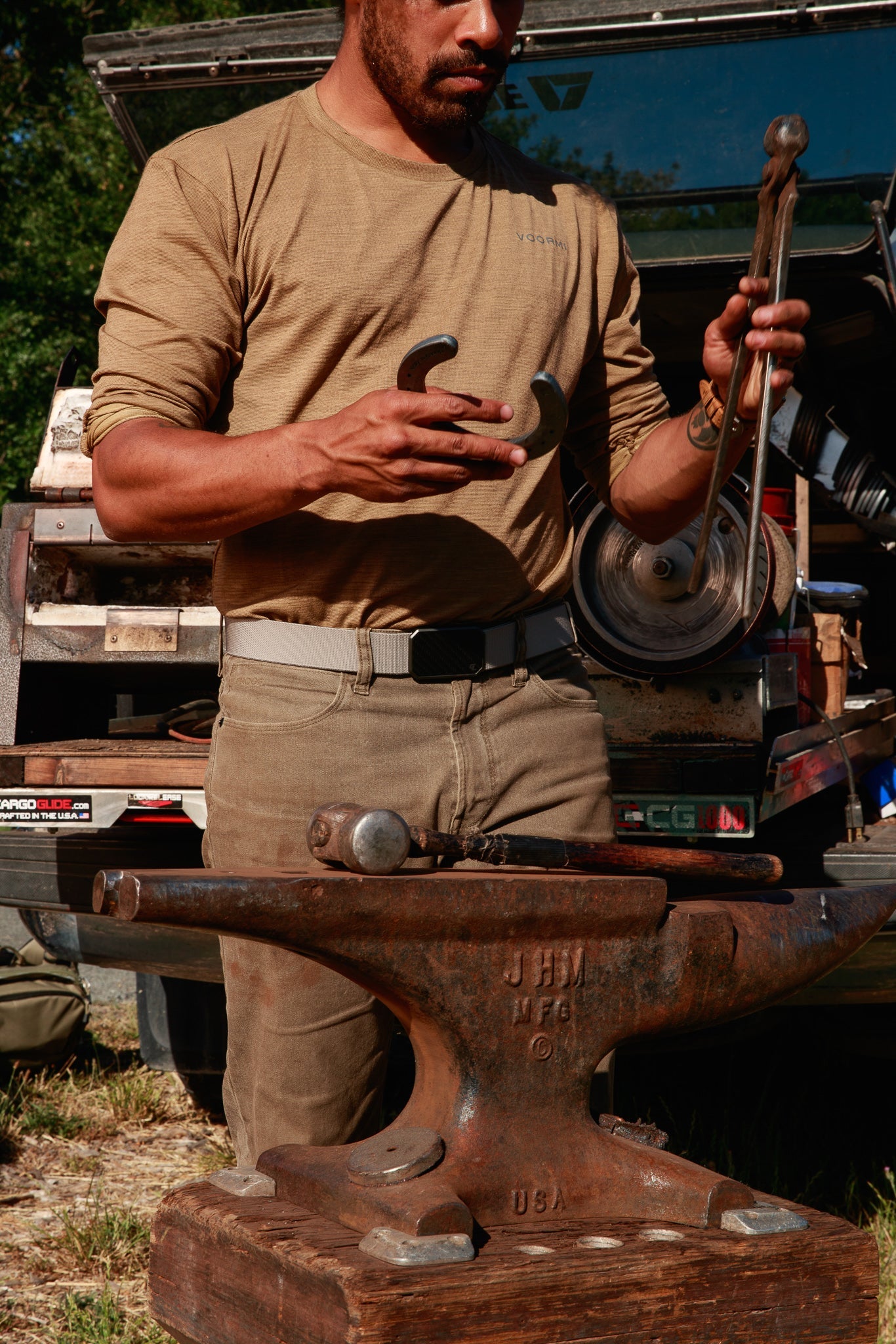 Voormi Men's Long Sleeve Tech Tee