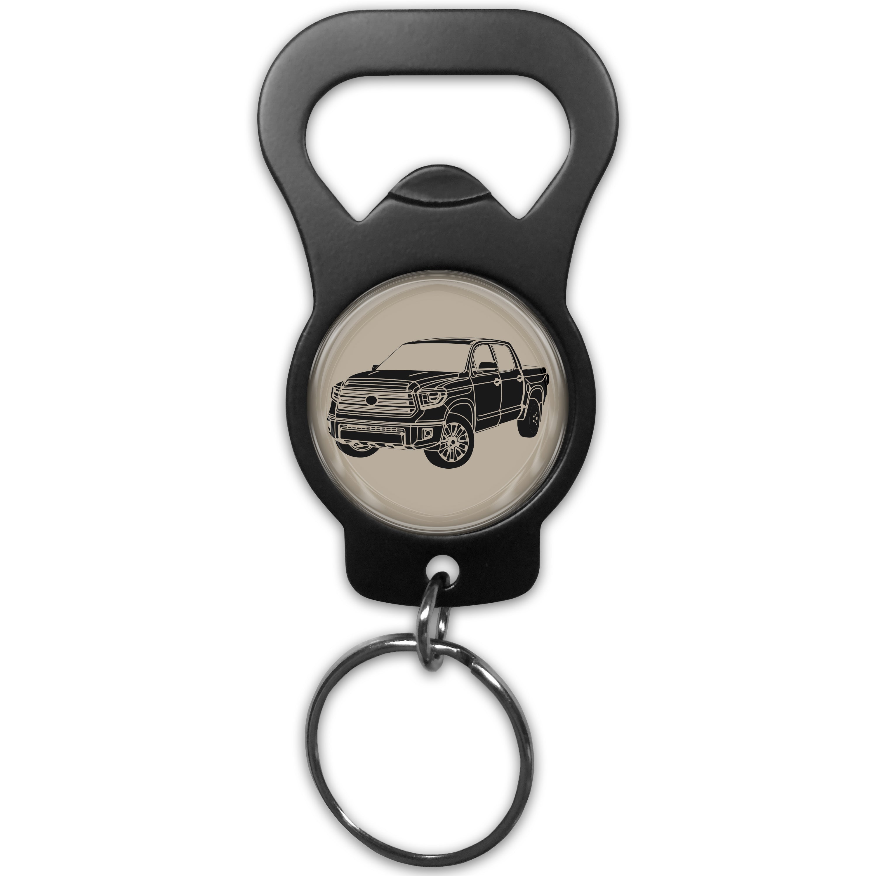 Keychain Bottle Opener w/Emblem