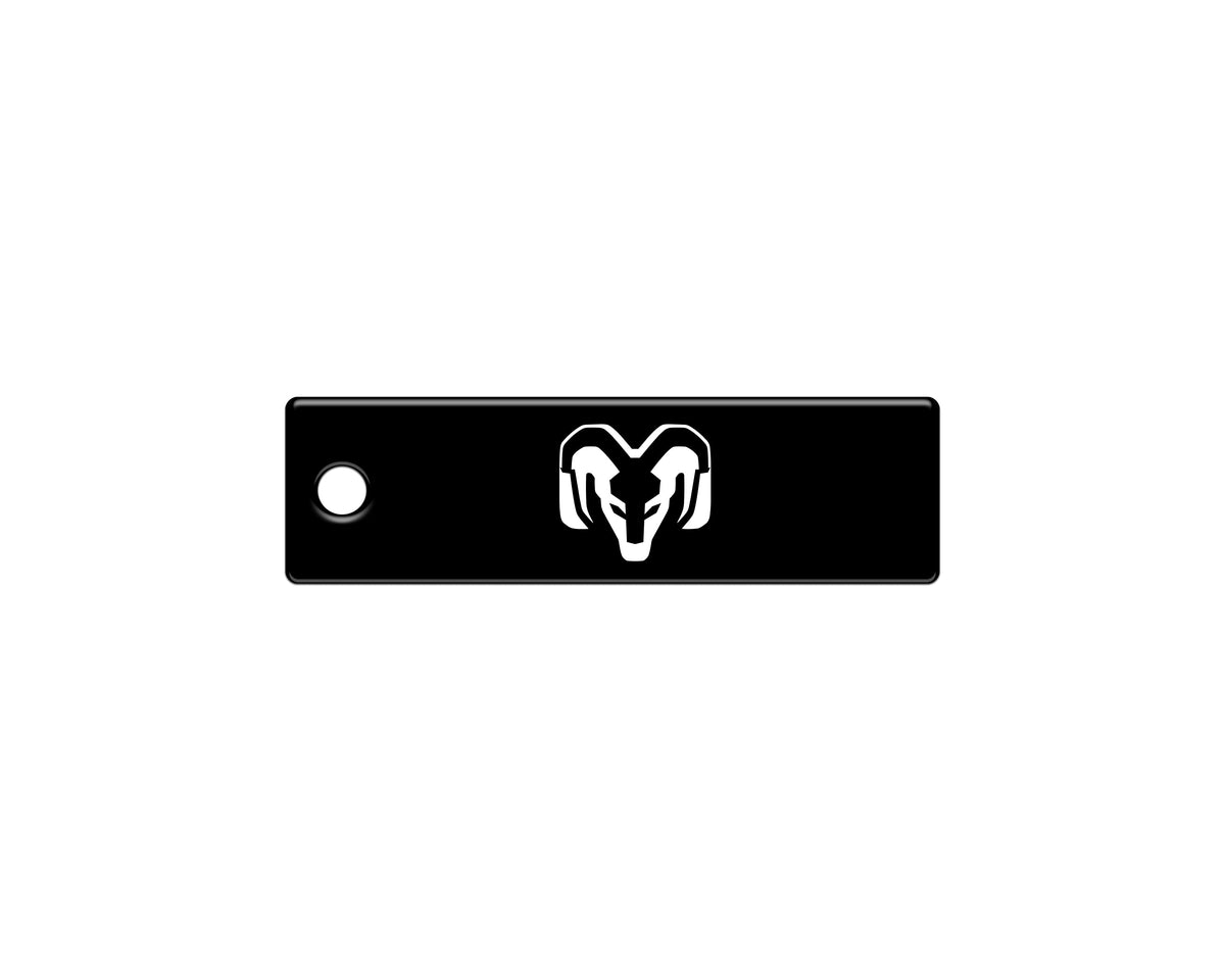 Tufskinz Ram keychain badge for universal fit