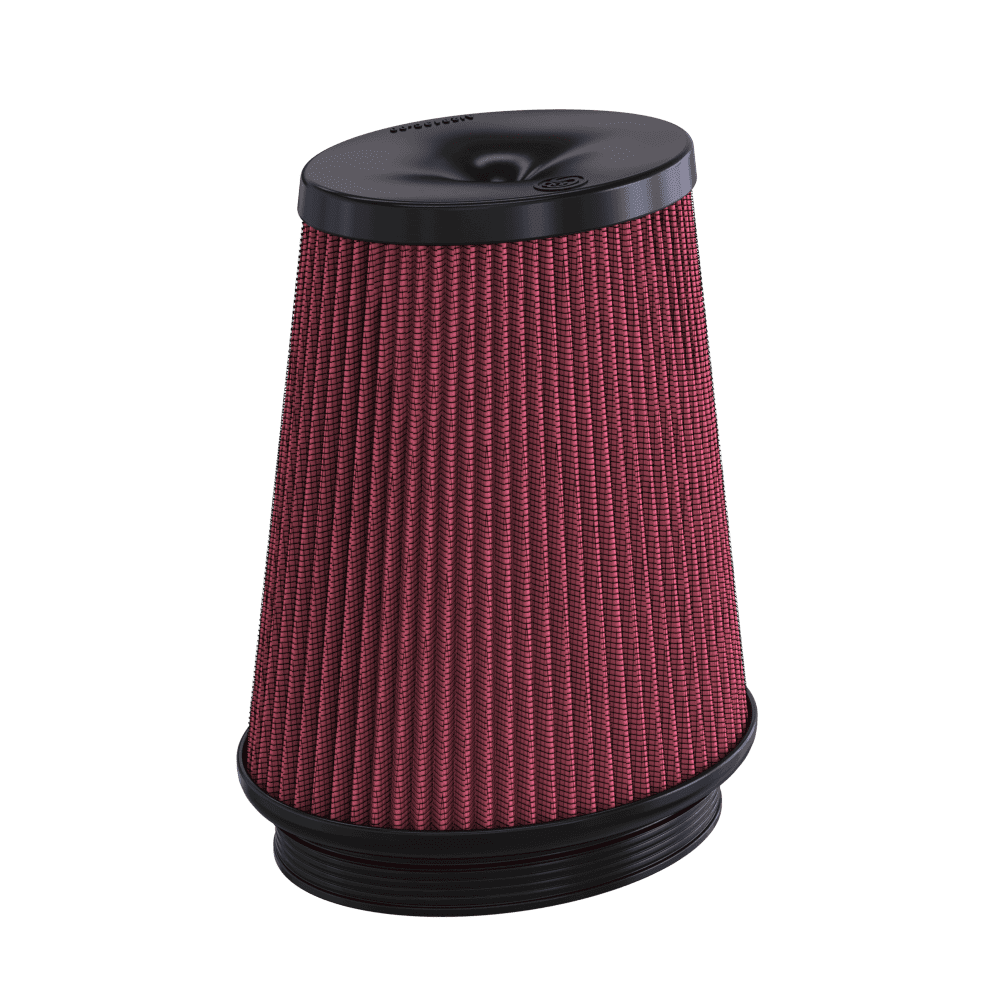 JLT Intake Cotton Clenable Replacment Filter in a white background- S&B
