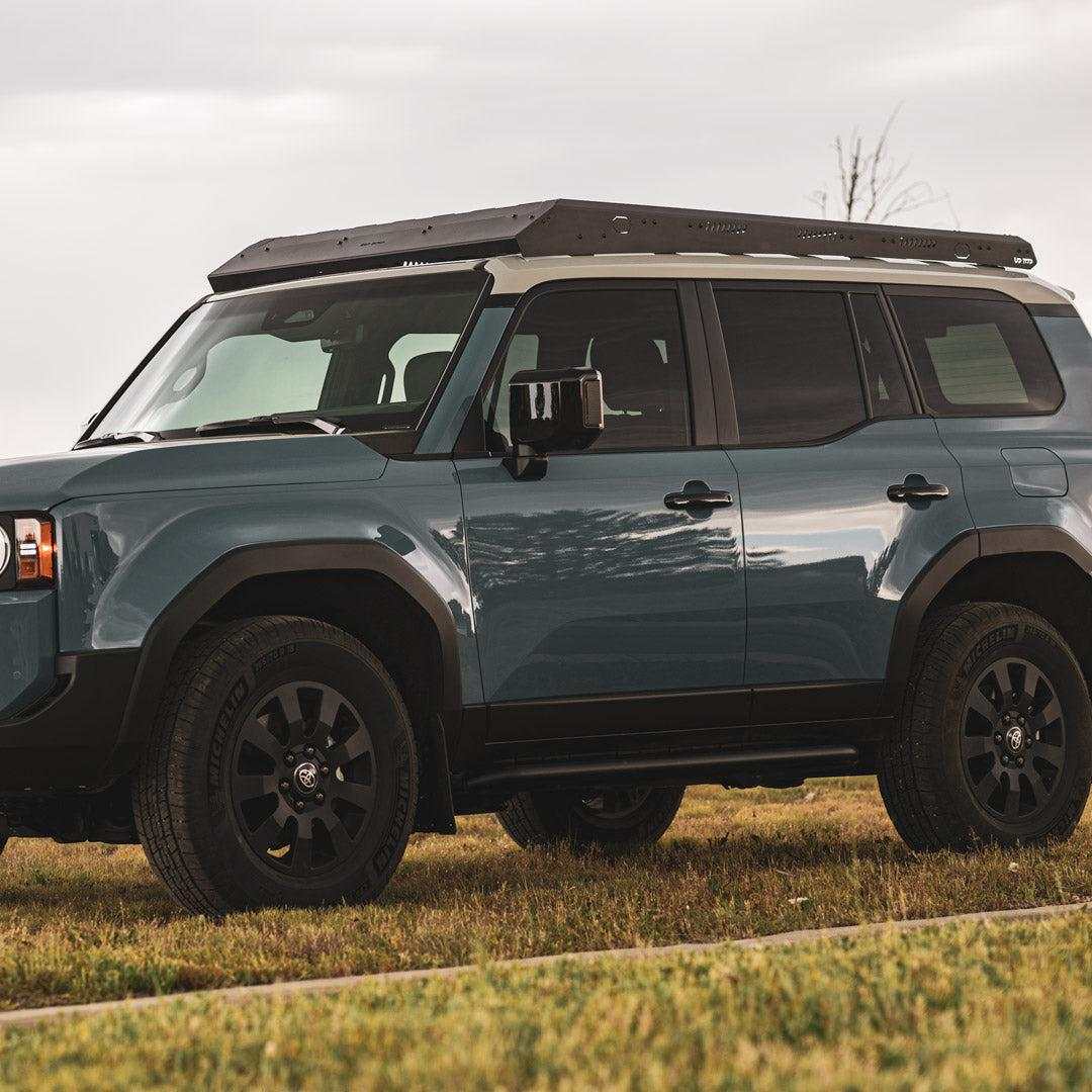 upTOP Overland KILO roof rack for Land Cruiser 250 side view