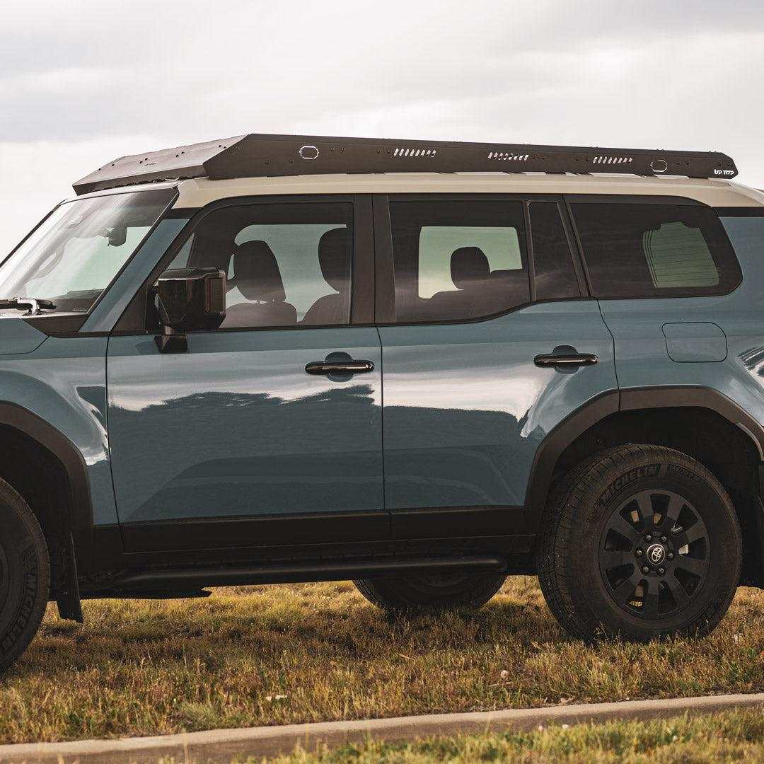 upTOP Overland KILO roof rack for Land Cruiser 250 windscreen