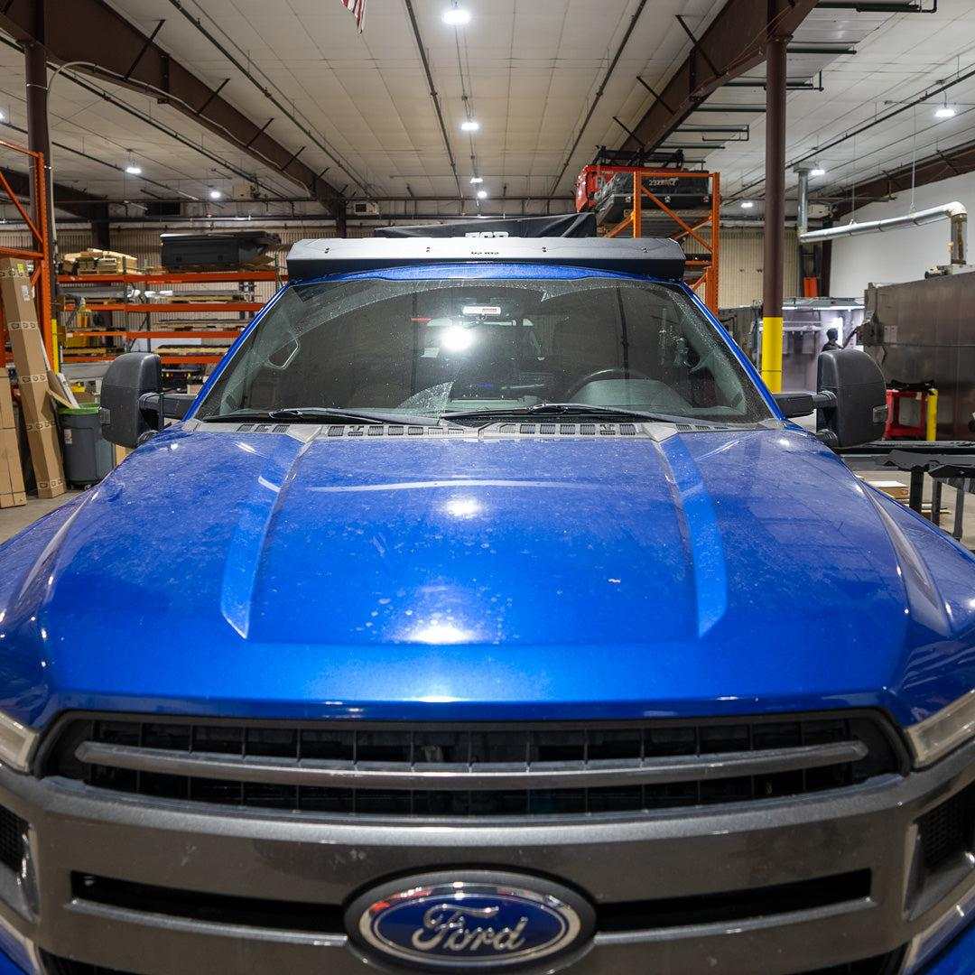 upTOP Overland KILO roof rack for Ford Raptor detail