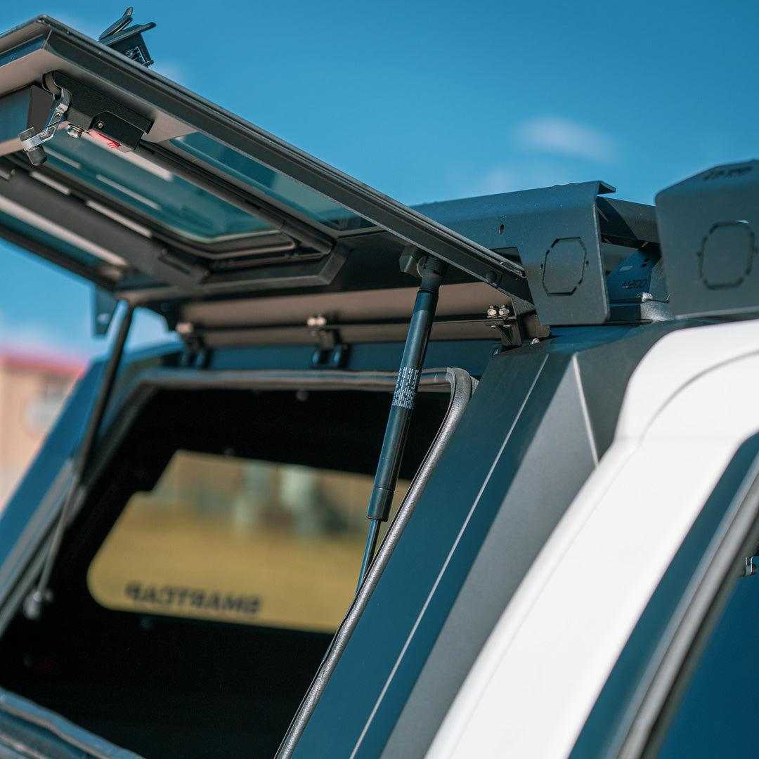 upTOP Overland KILO SmartCap rack on Toyota Tacoma side view