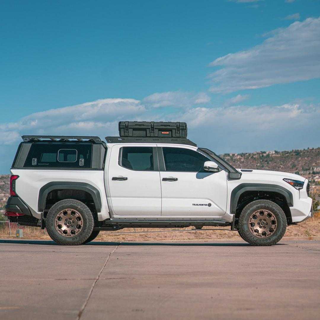 upTOP Overland KILO SmartCap rack installed on Tacoma