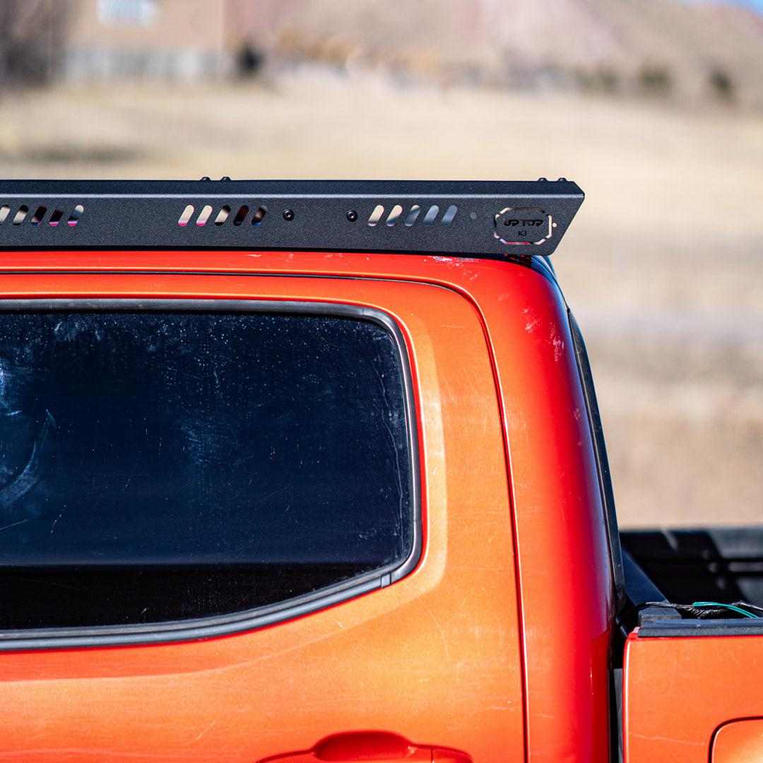 upTOP Overland KILO roof rack for Toyota Tacoma crossbars