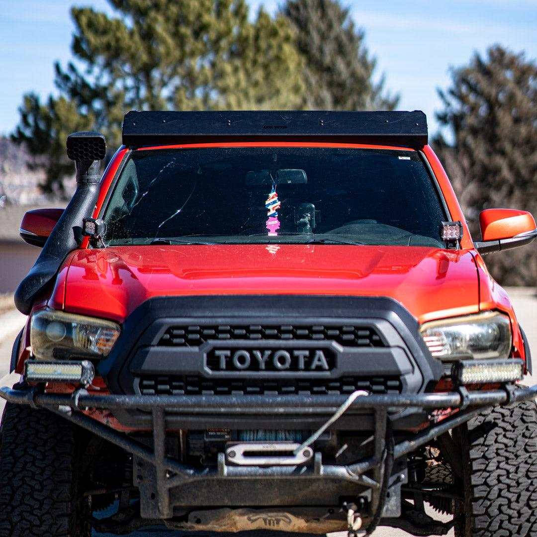 upTOP Overland KILO roof rack for Toyota Tacoma installed