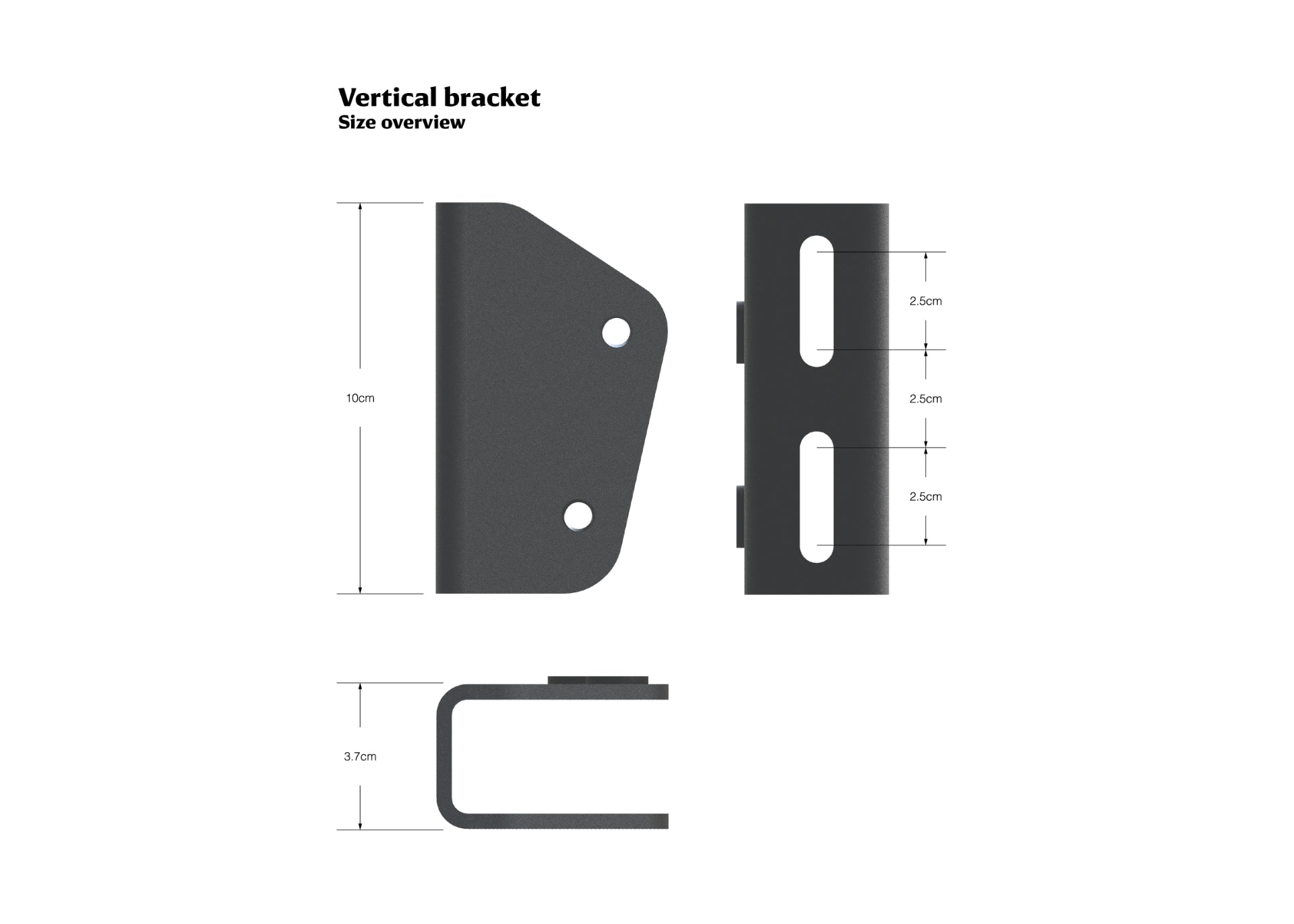 Kammok Crosswing Vertical Bracket