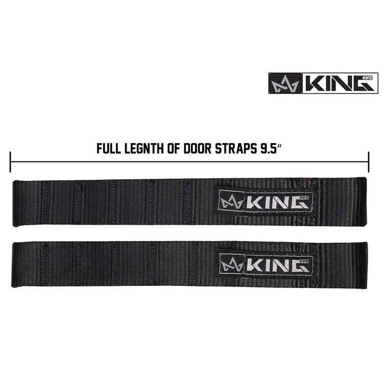 King 4WD heavy-duty adjustable door straps for Jeep Wrangler - view 8