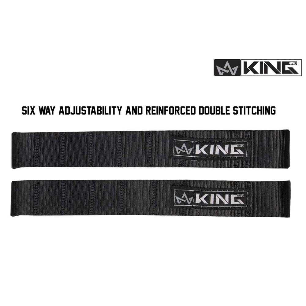 King 4WD heavy-duty adjustable door straps for Jeep Wrangler - view 6