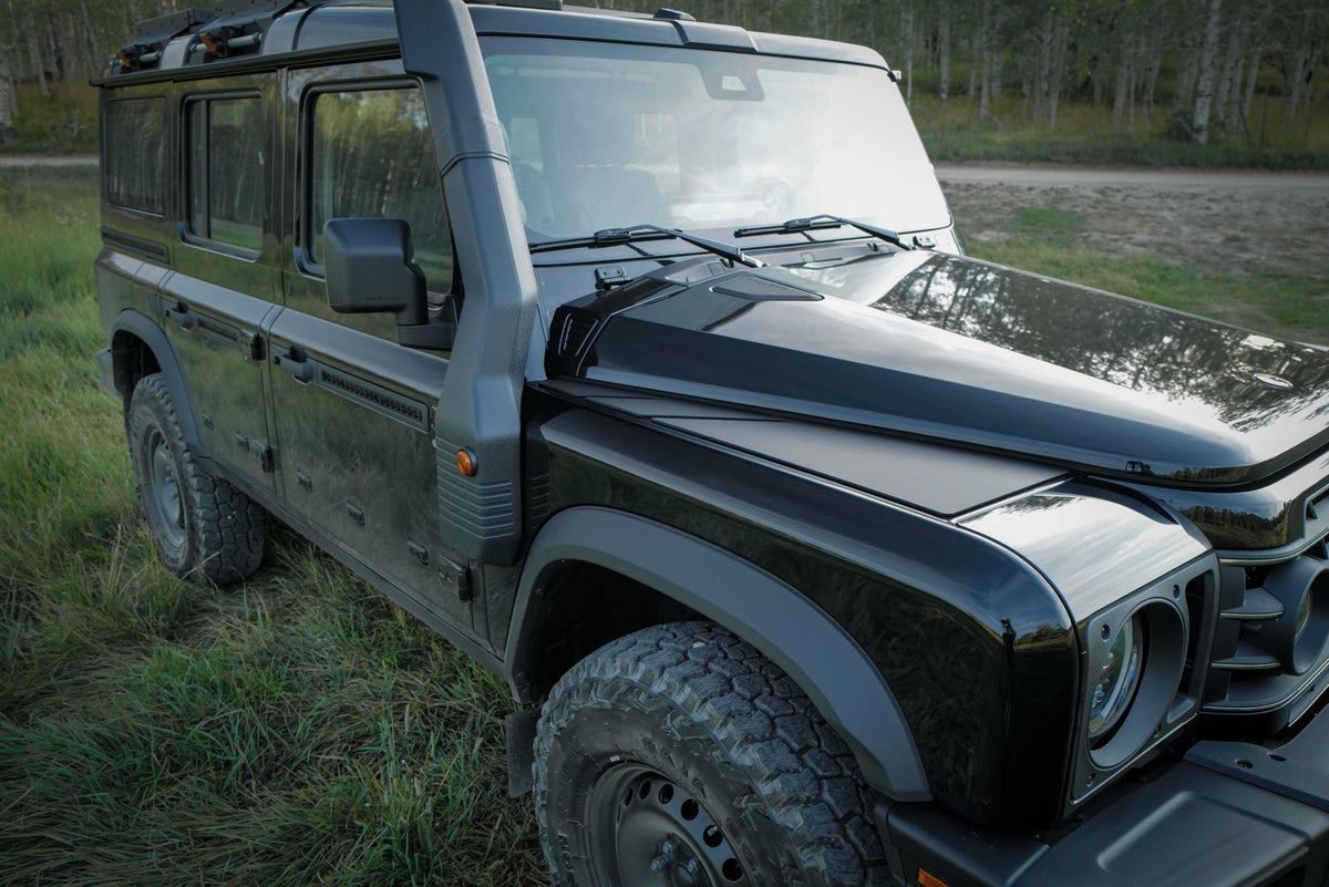 Canyon Adventure Vans fender plates for INEOS Grenadier and Quartermaster
