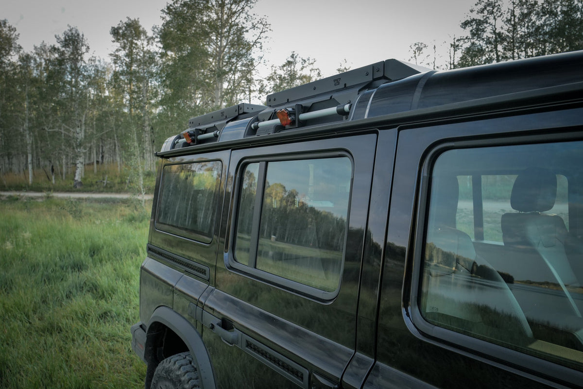 Canyon Adventure Vans Roof Platform modular gear mount for INEOS Grenadier