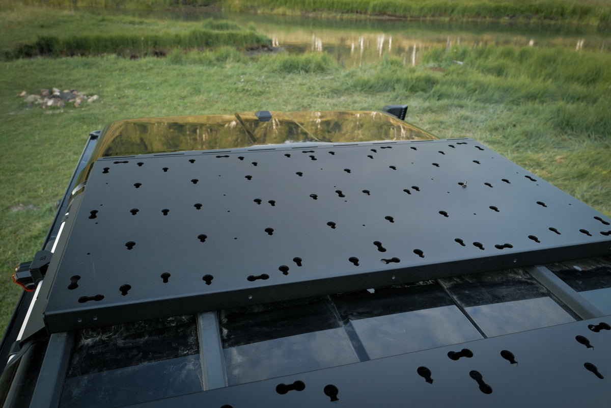 Canyon Adventure Vans Roof Platform modular gear mount for INEOS Grenadier