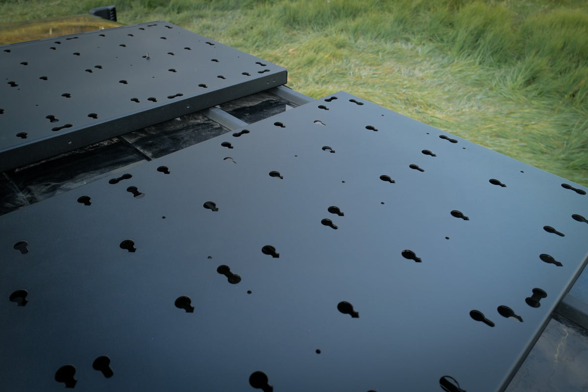 Canyon Adventure Vans Roof Platform modular gear mount for INEOS Grenadier