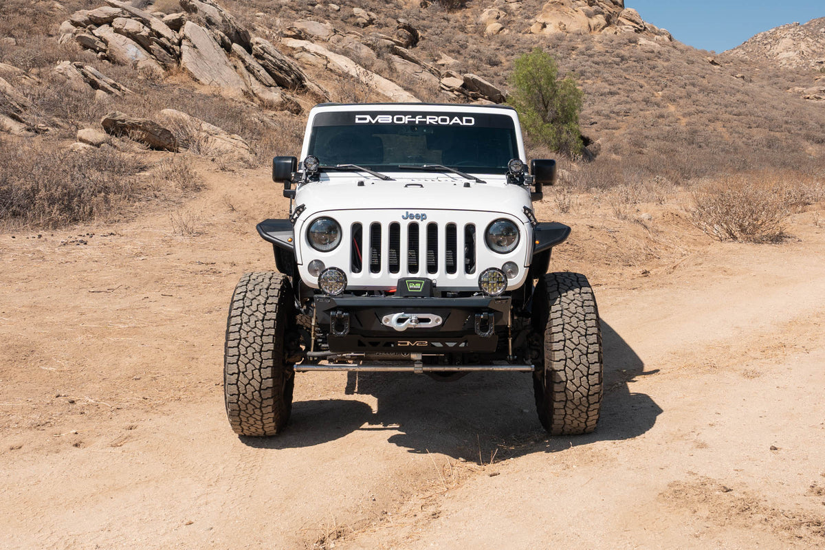 DV8 Offroad dual pod light mounts for 2007-2018 Jeep Wrangler JK