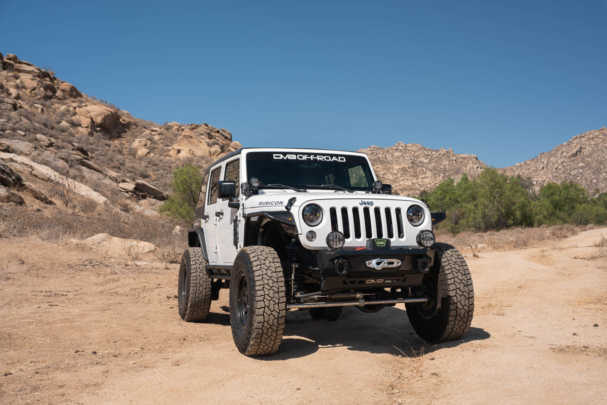 DV8 Offroad dual pod light mounts for 2007-2018 Jeep Wrangler JK