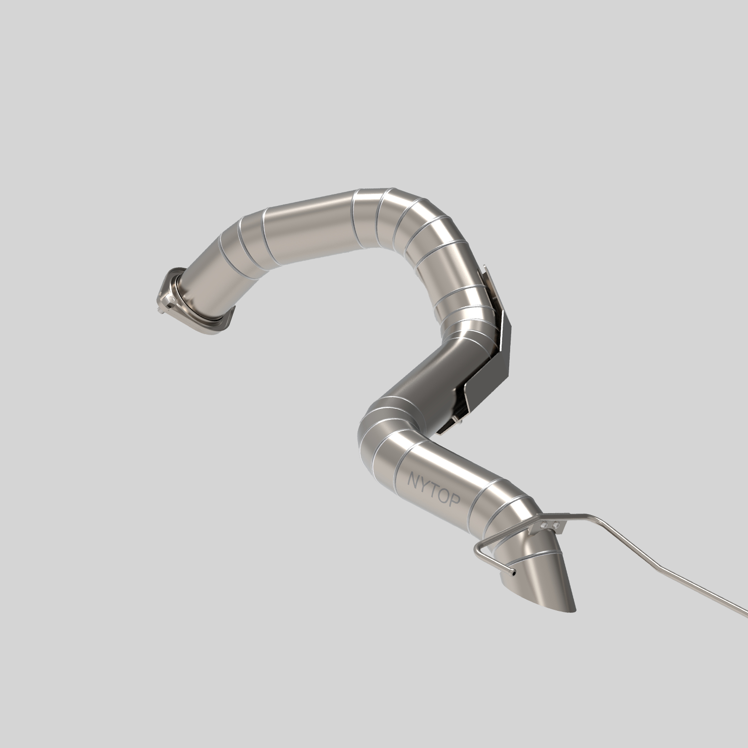 2024-Current Lexus GX550/Toyota Land Cruiser Titanium Axle Dump Exhaust