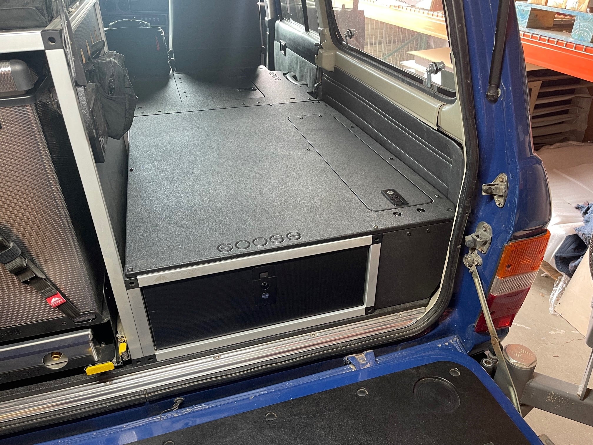 Toyota Land Cruiser 1980-1990 Serie 60 - Módulo de cajón único con placa superior ajustada - 22-3/16" de ancho x 9-1/2" de alto x 40" de profundidad