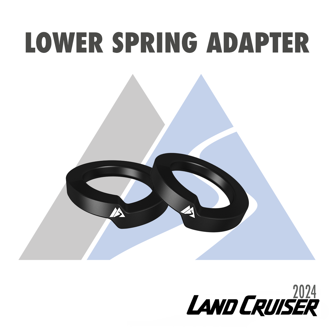 Peak Suspension 2024+ Toyota Land Cruiser Lower Spring Adapter for 2024+ Toyota Land Cruiser