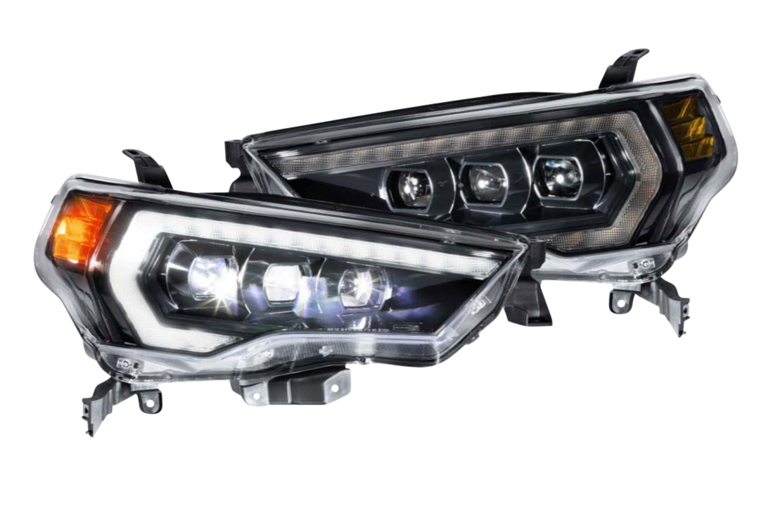Morimoto XB LED Headlights: Toyota 4Runner (14-24 / White DRL / Set)