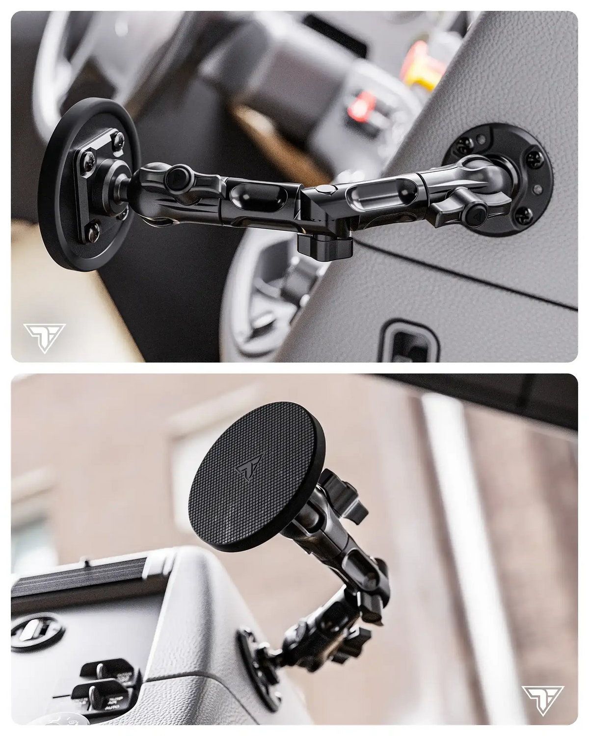 Tackform heavy duty commercial drill base magnetic tablet mount, universal fit
