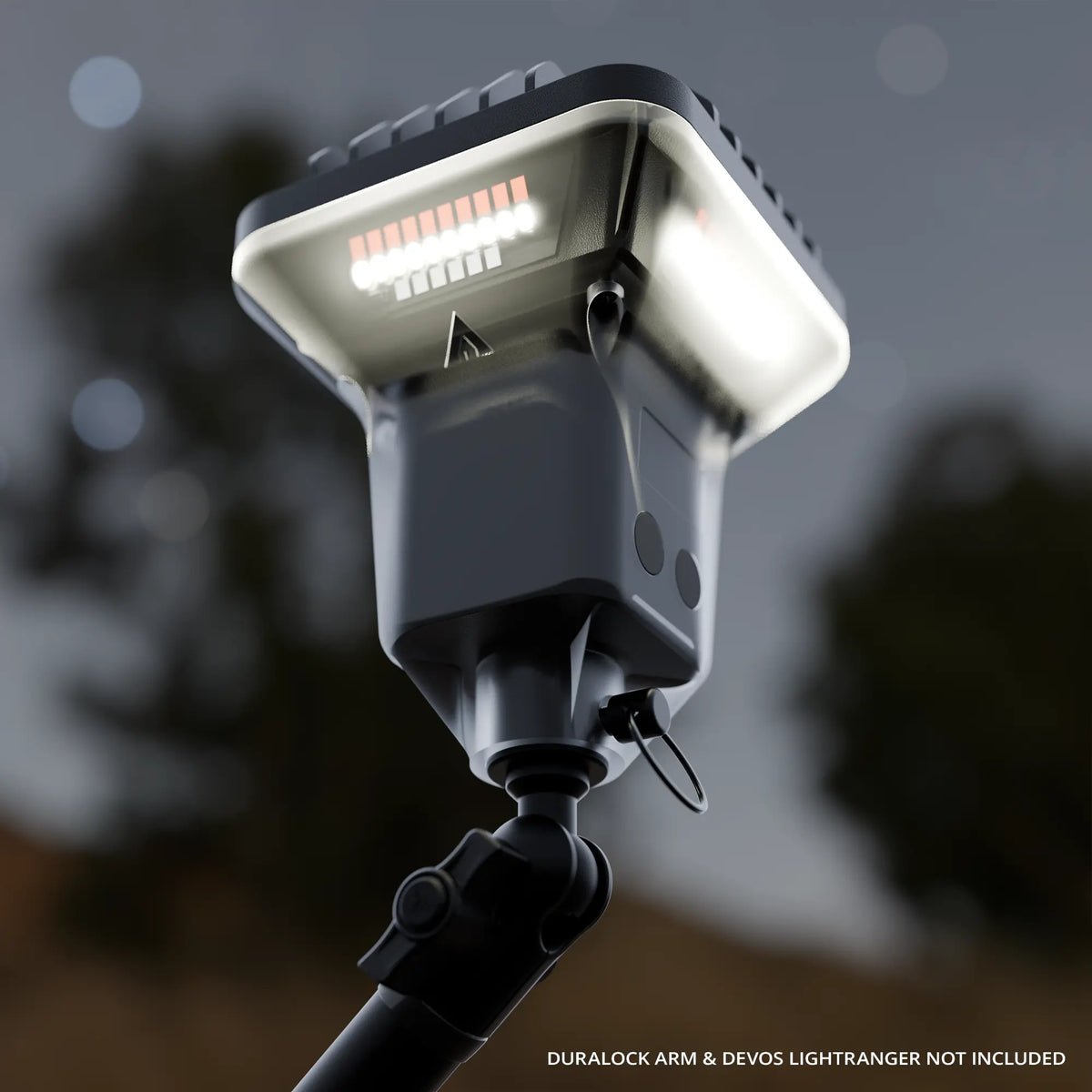 Tackform Devos LightRanger 2000 mount adapter with 20mm metal ball, universal fit