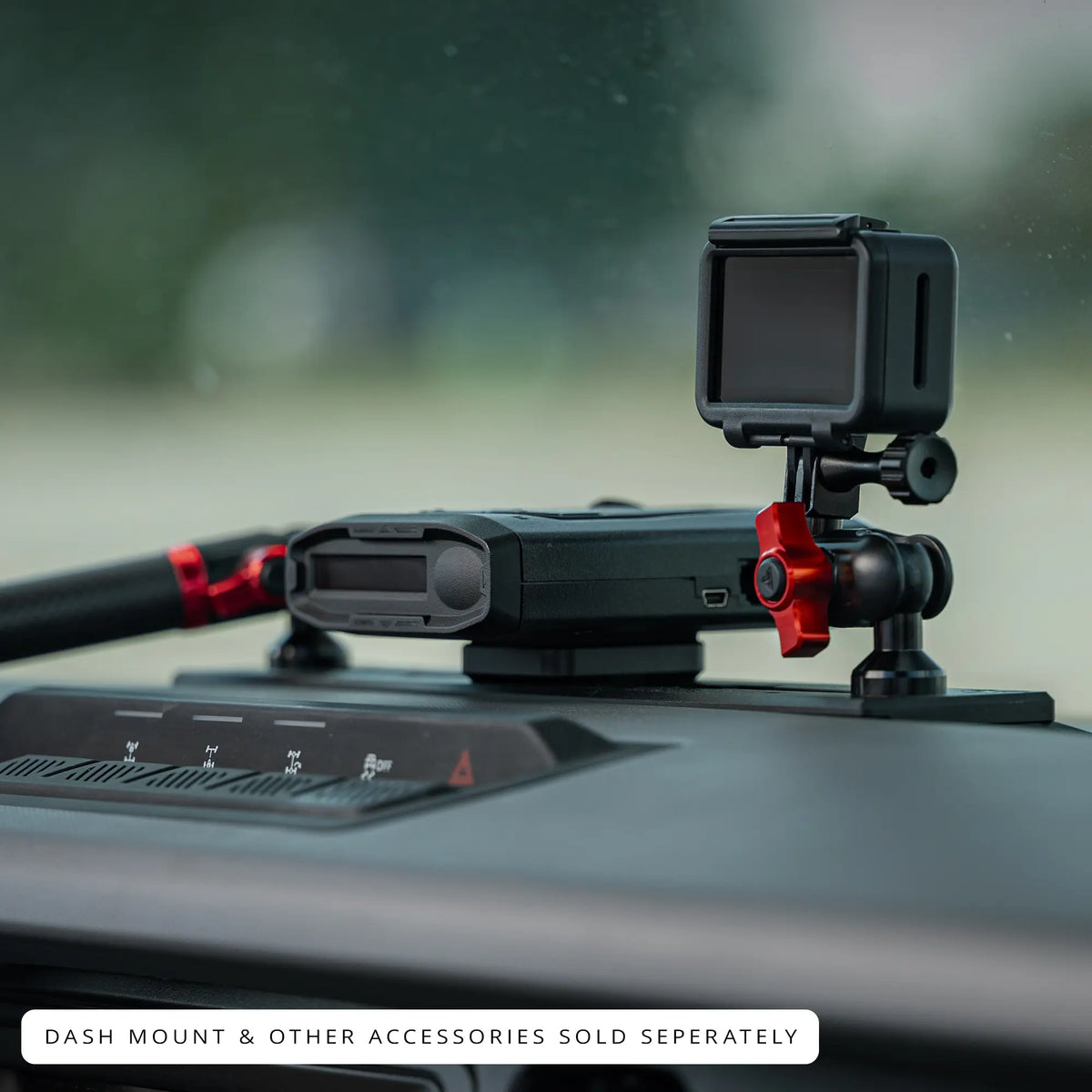 Tackform universal magnetic device mount with 20mm metal ball for universal fit