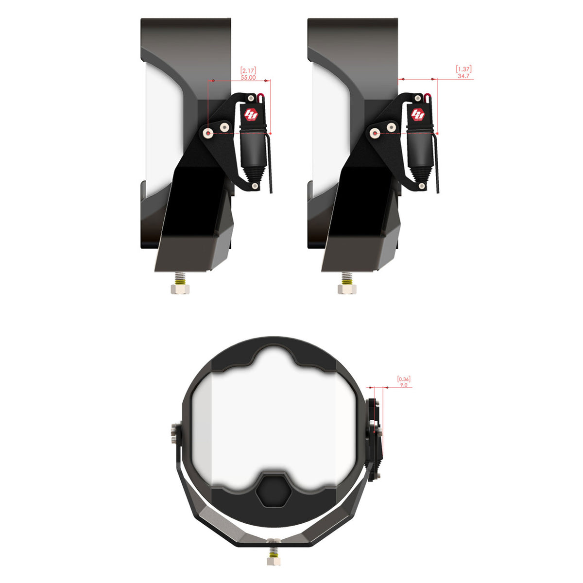 Baja Designs REFLEX™ Light Actuator Kit – LP4/LP6/LP9/XL-M Housing