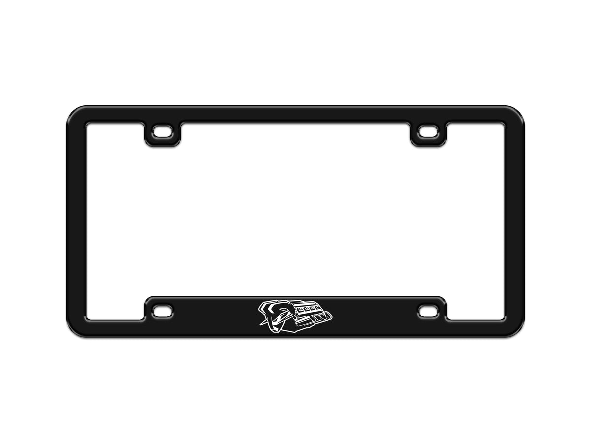 Tufskinz Mopar licensed license plate frame for universal fit