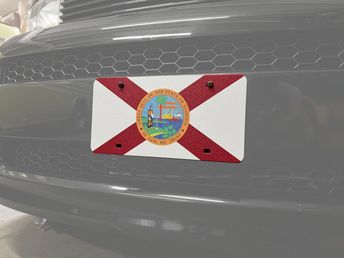 Tufskinz Front License Plate for universal fit