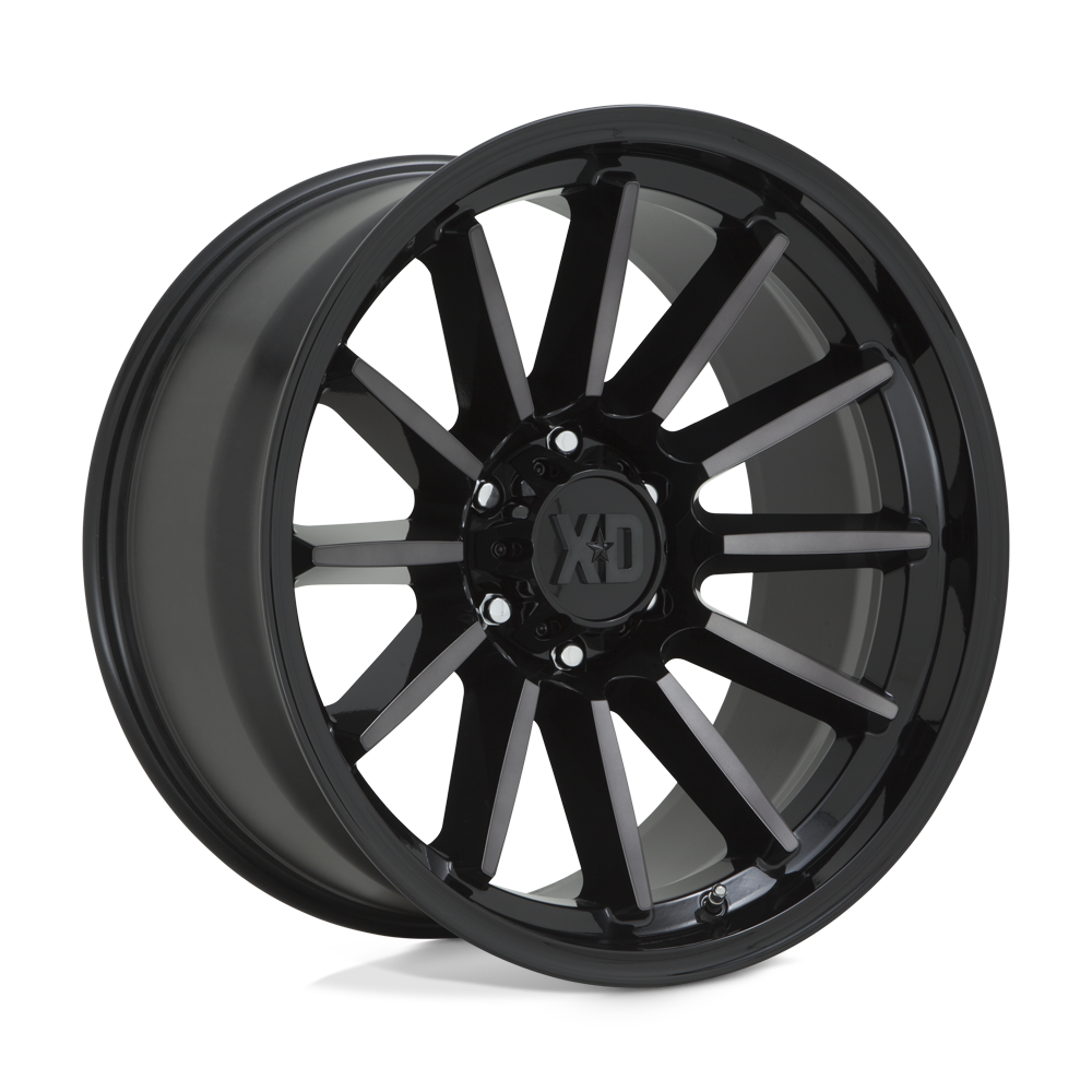 XD Luxe (XD855) Wheel - Gloss Black Mach w/ Gray Tint