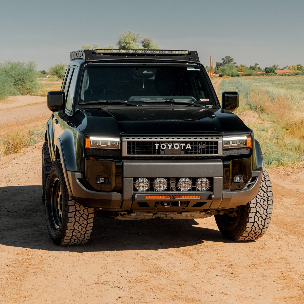 C4 Fabrication Land Cruiser Front Lo-Pro Winch Bumper / 250 Series / 2024-2025