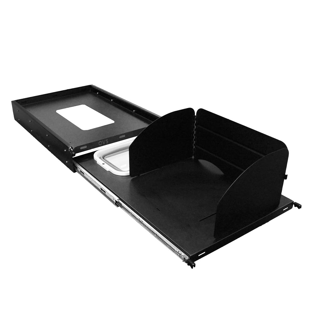 OVS large refrigerator tray and sink slide