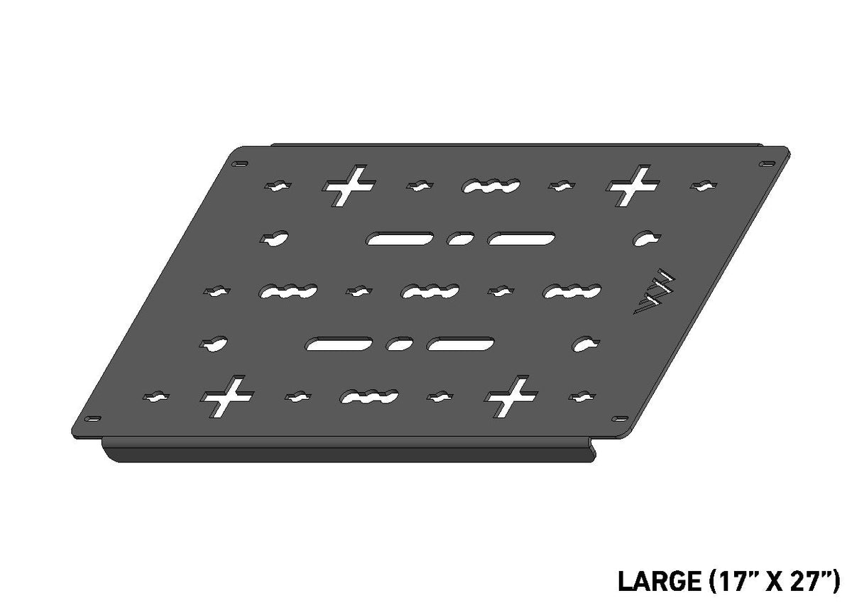ROAMBUILT Flatpack roof rack deck accessory panels for universal fit