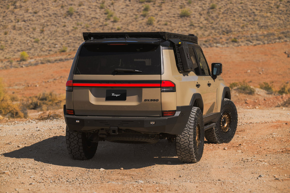 Rago Fabrication full-width rear bumper for Lexus GX 550