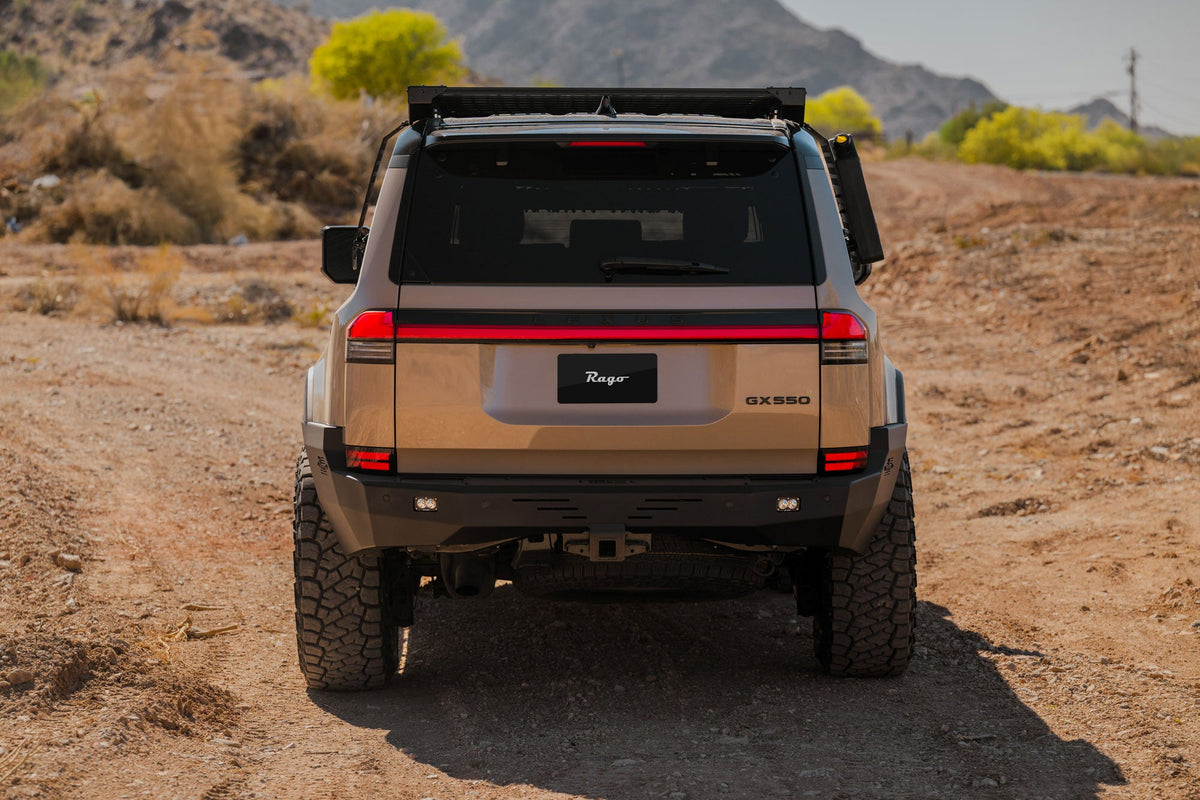 Rago Fabrication full-width rear bumper for Lexus GX 550