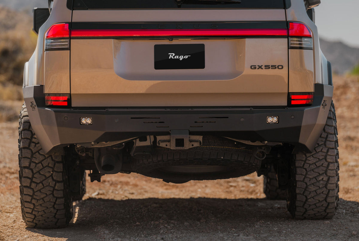 Rago Fabrication full-width rear bumper for Lexus GX 550